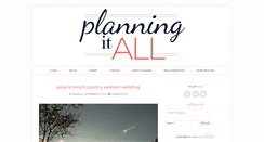 Desktop Screenshot of planningitall.com