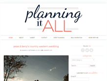 Tablet Screenshot of planningitall.com